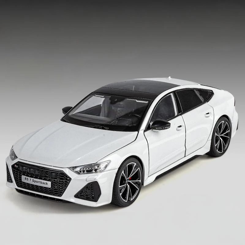 1:18 AUDI RS7 Sportback Black Warrior Supercar Diecast Alloy Model