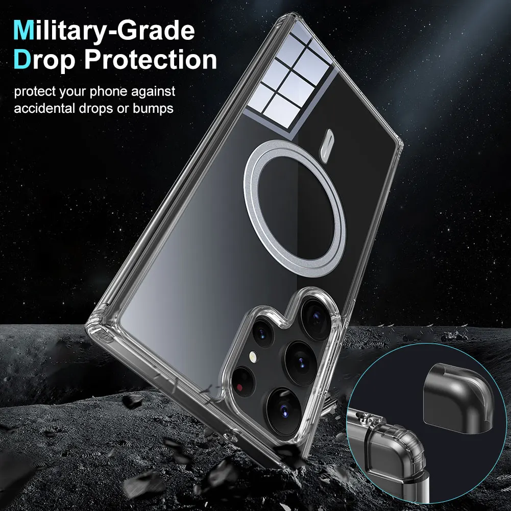 Samsung MagSafe Metal Bumper Wireless Case 4