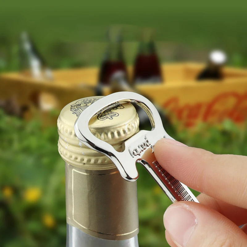Bottle Opener Zinc Alloy Guitar Beer Bottle Opener Keychain Personalized Logo for Promotion Gift