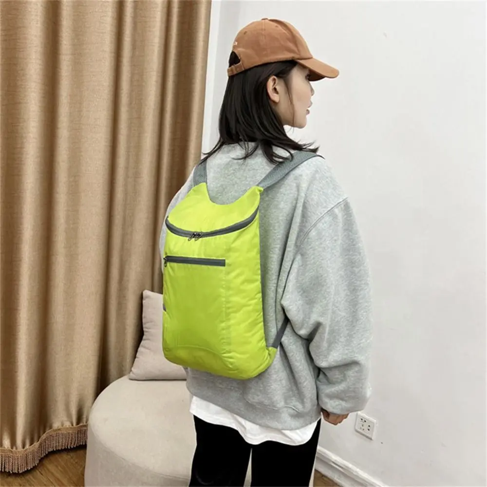 Daypack Waterproof Folding Backpack Ultralight 15L Packable Backpack Foldable Camping Backpack for Hiking Cycling