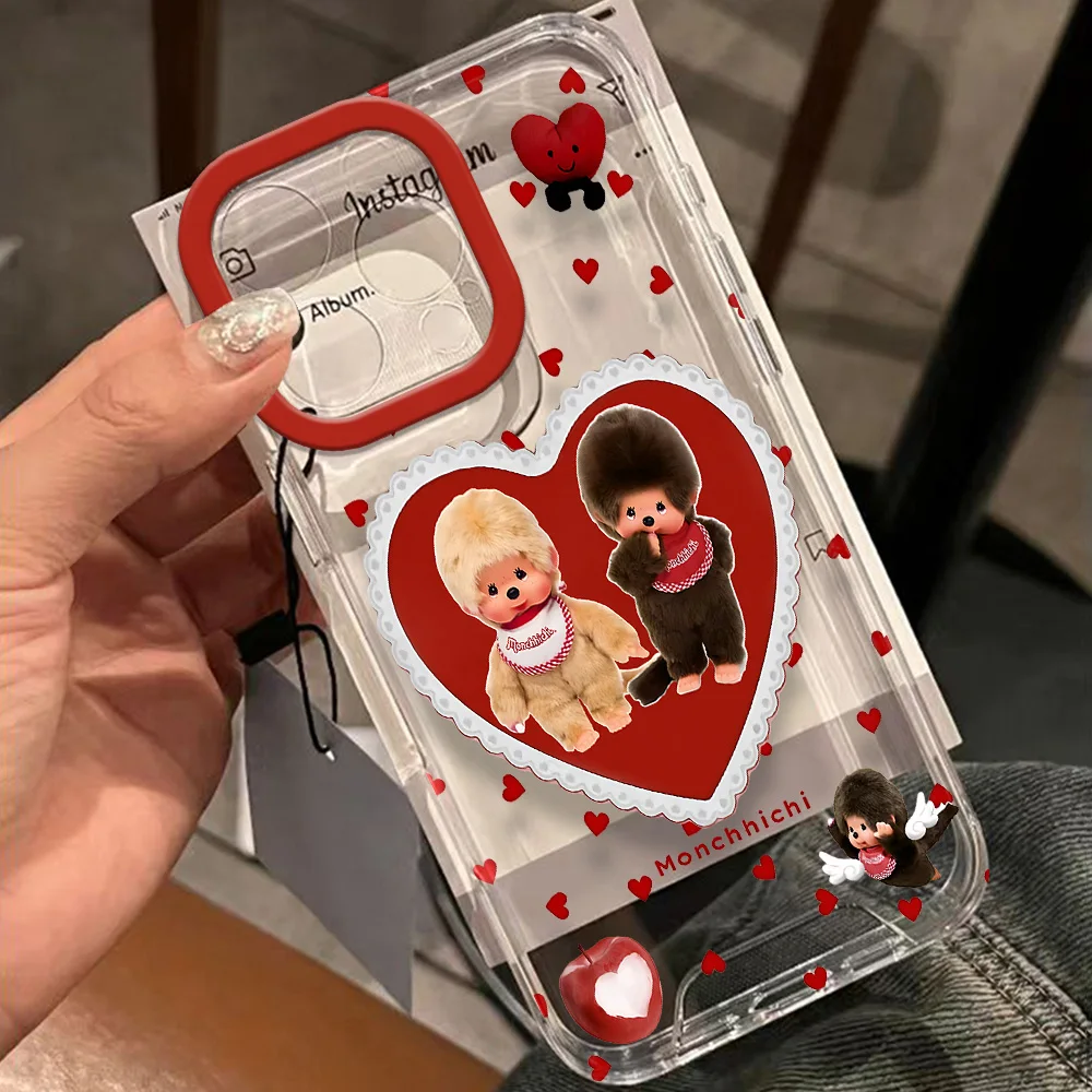 รูปสินค้า เคส iPhone ลาย Monchhichi น่ารัก