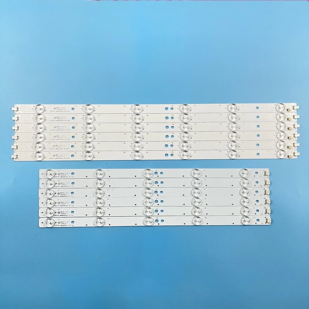 

12PCS LED Backlight strip for LC-46LD265R5 LC-46LD266K 46PFL3218K LBM460P0601 A1-BU-3 R AU-1 LBM460P0501-AT-1 L TPT460H1-HN04