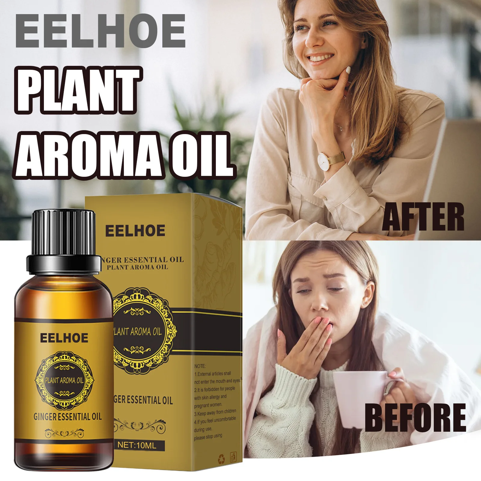 Eelhoe Slimming Essential Oil Natural Ginger Oil Lymphatic Drainage Therapy  Anti Aging Plant Essential Oils For Slimming Body - Essential Oil -  AliExpress