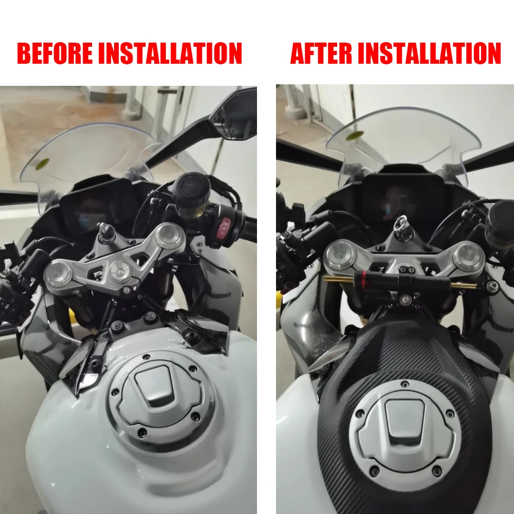 오토바이 조정 가능한 스티어링 댐퍼 완충기 스태빌라이저 마운팅, CFMOTO 450SR SR 450 SR SR450 2022 2023 액세서리