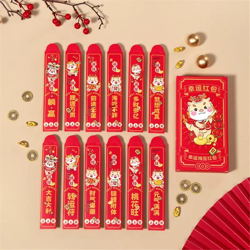 

Year Of The Dragon New Red Envelope New Year Props 2024 Red Envelope In The Year Of The Dragon Blind Box New Red Envelope New Y