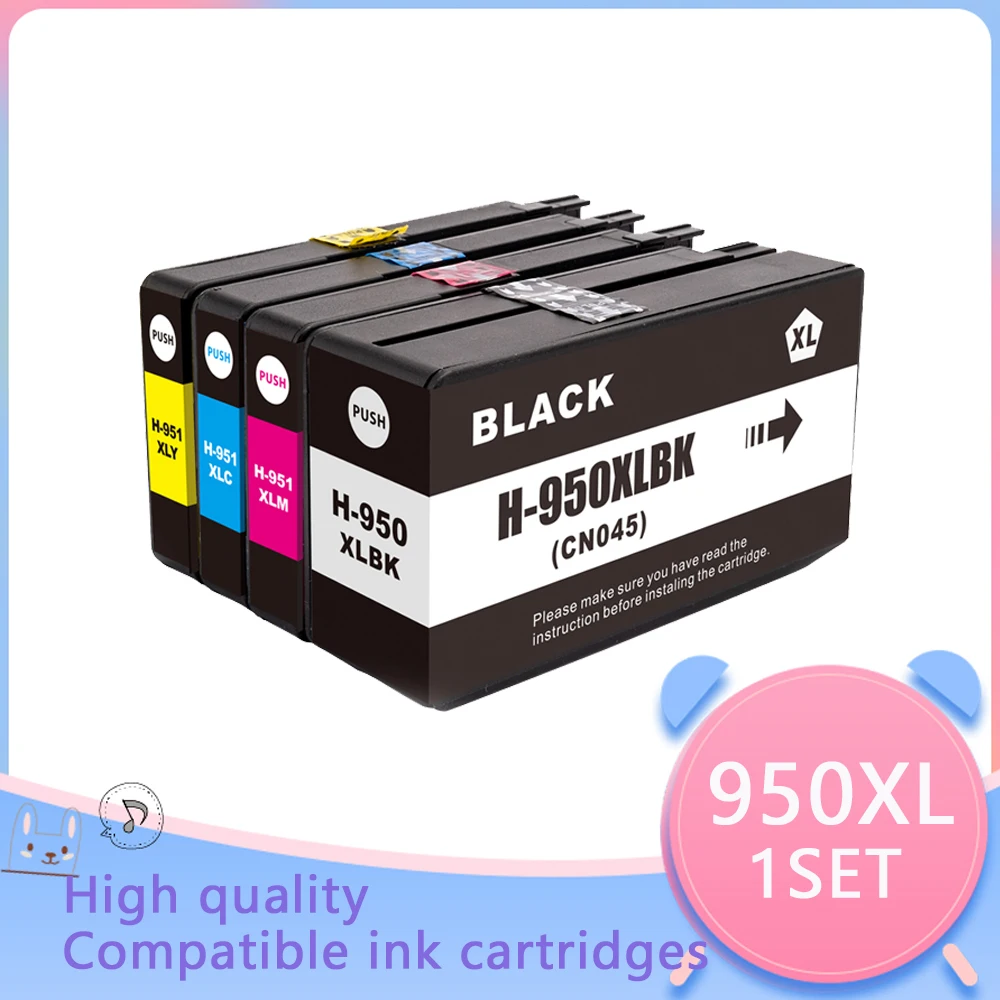 Compatible for HP 950XL for 951XL For HP950 ink cartridge 950 951 Officejet Pro 8600 8610 8615 8620 8630 8625 8660 8680 Printer best ink tank printer