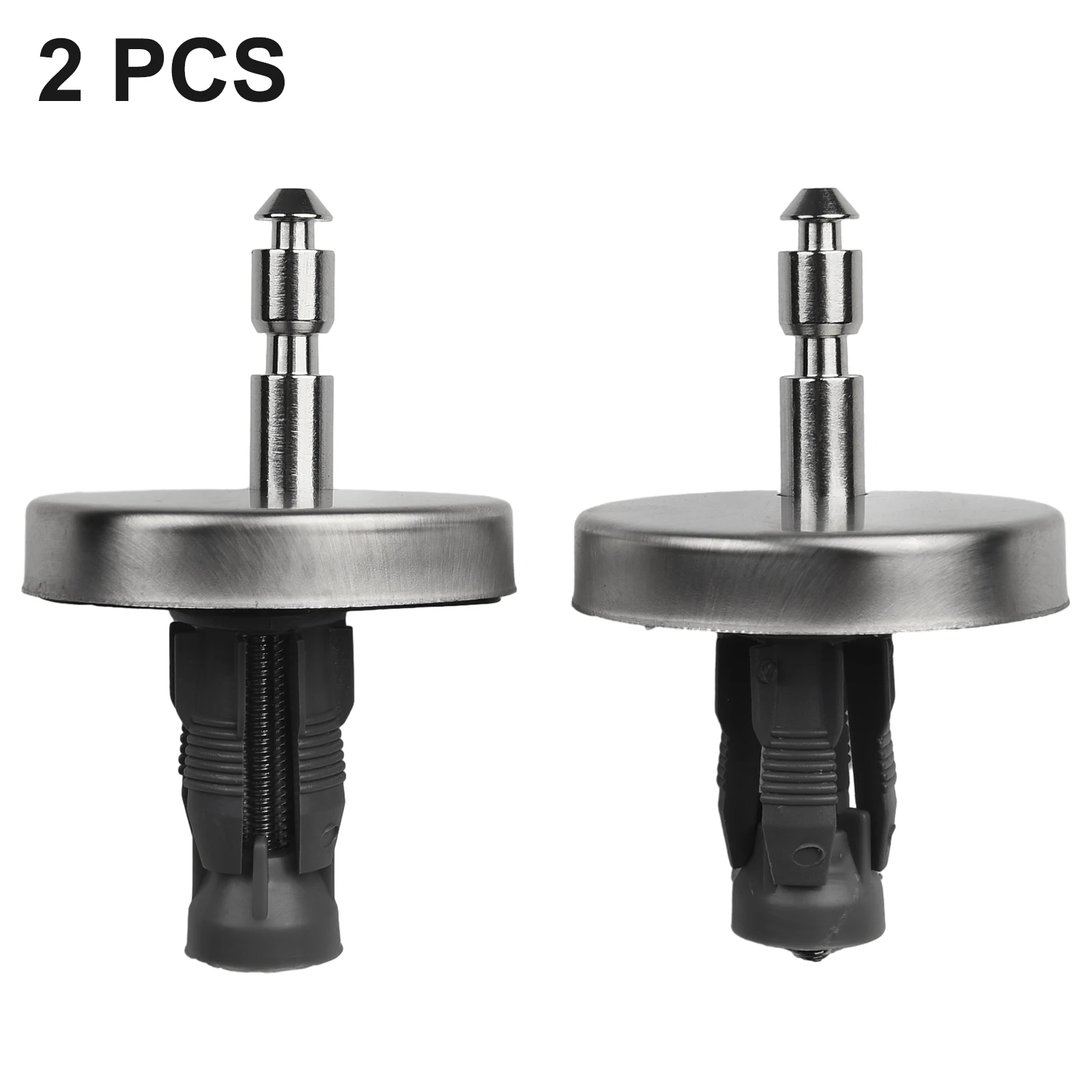 2pcs Toilet Seat Hinges Top Close Soft Release Quick Fitting Heavy Duty Hinge Pair For Standard Toilet Seats With Top Fix Hinge