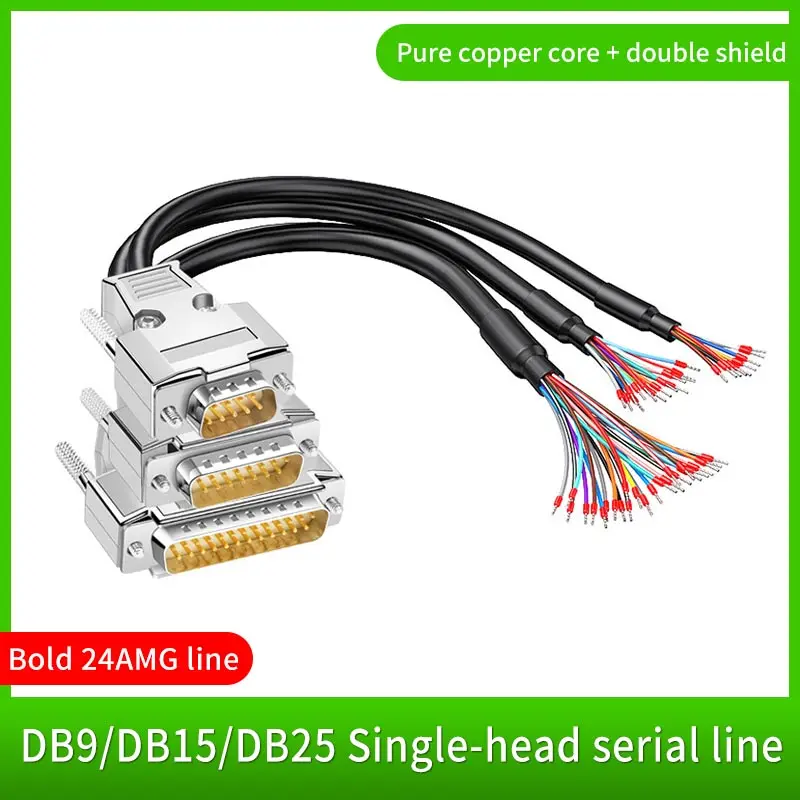 24awg 9 15 25pin rs232 serial cable d sub 9 pin m f 01