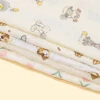 Cute Printed Baby Blanket Soft 2 Layer Cotton Receive Blankets for Newborn Bath Towel Summer Bedding Baby Items Mother Kids 2