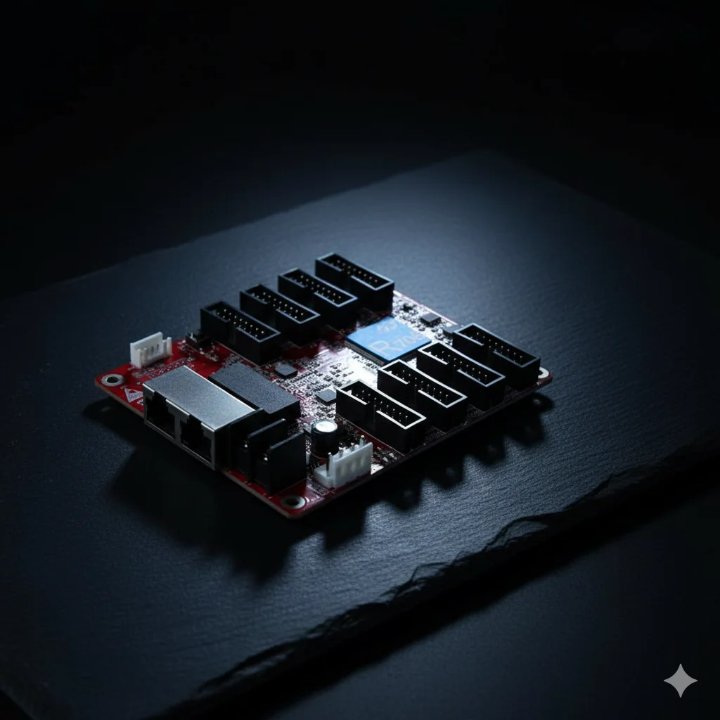 Huidu HD-R708 LED 수신기 카드 8개의 HUB75E 포트, 미세 피치 P..