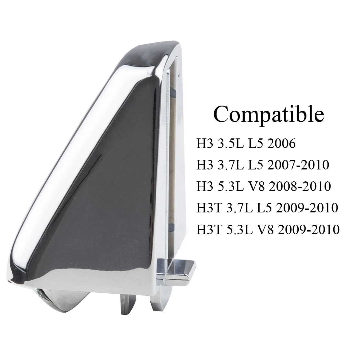 

Left Or Right Door Handle Cap Cover 15932907 15932-907 Chrome Exterior For Hummer H3T 2009 2010 H3 2006 2007 2008 2009 2010