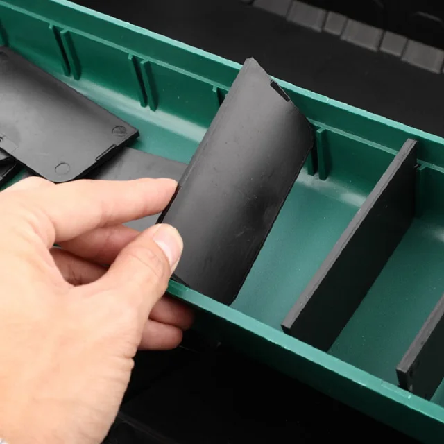Tool Box Professional Hardware Tools Storage Three-layer Folding Portable - Image 3