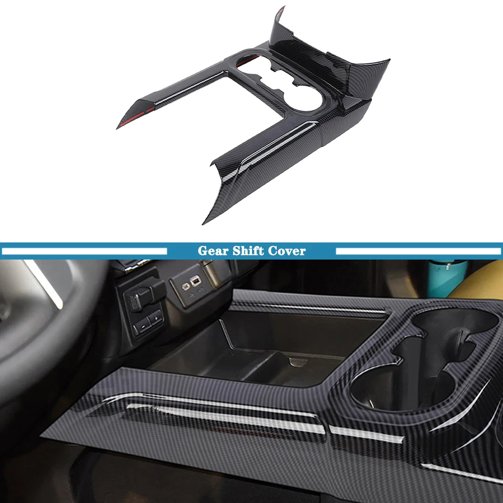 

Декоративная панель переключения передач для Chevrolet Silverado, Аксессуары для автомобилей из углеродного волокна