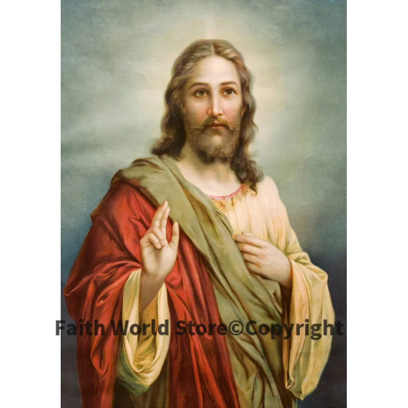 

wholesale print art oil painting # Good quality ART # church Religious Christ jesus OIL painting print ON CANVAS -- 36 INCHES