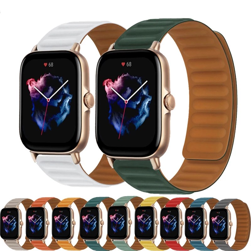 

Ремешок для Amazfit GTS 2 2e GTS2 Mini GTR 3 Pro 47 мм GTR2 2e stratos 2/3, силиконовый, 20 мм, 22 мм, для спортивных часов Amazfit ремешок bip