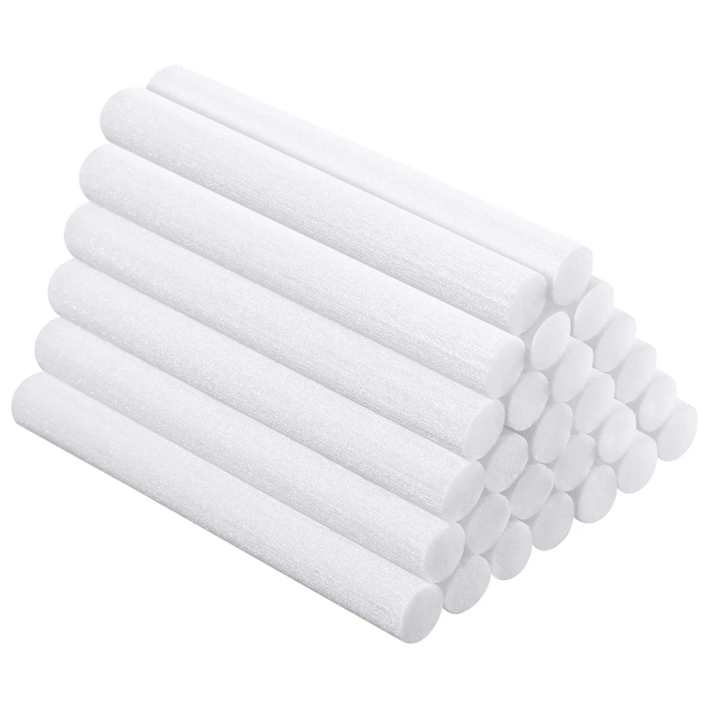 8X200mm Large Humidifier Aroma Filter Atomizer Replacement Cotton Swab 50Pack