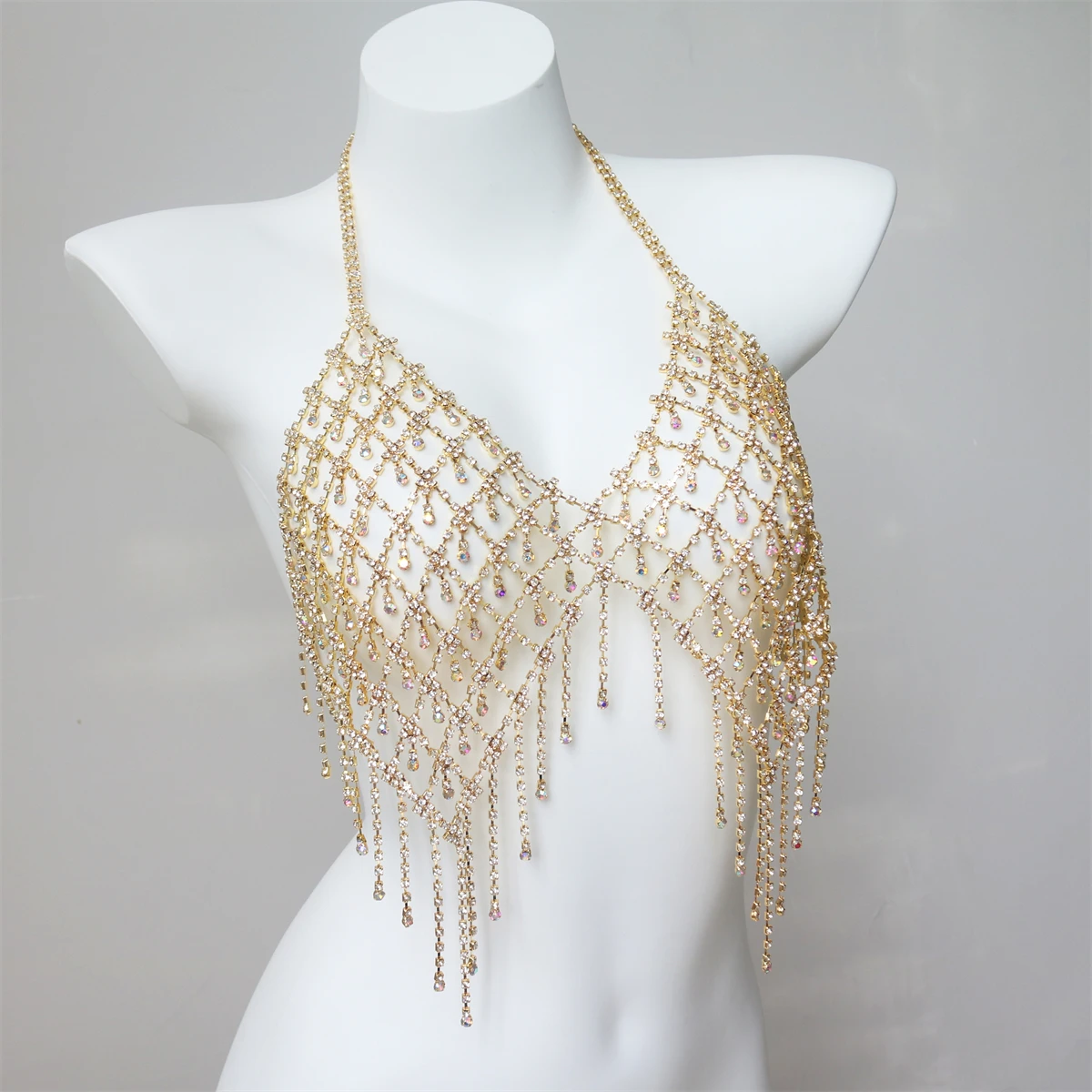 

Блестящая женская цепочка-подвеска для ночного клуба