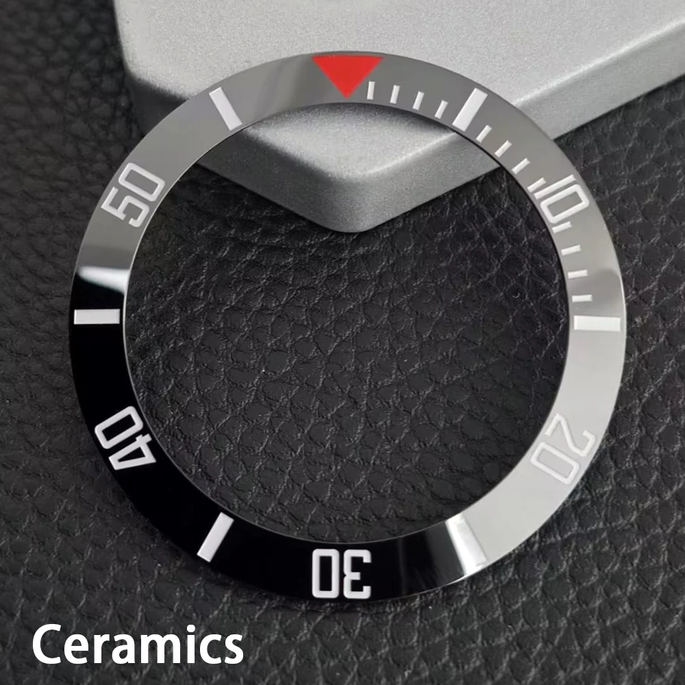 Premium Ceramic/Aluminum Watch Bezel Insert - High-Quality Mechanical Accessory