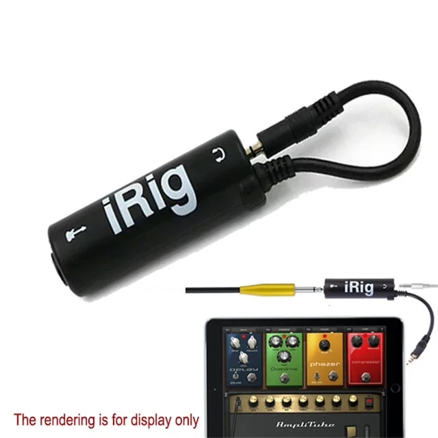 Adaptateur Guitare Pour Smartphone - Convertisseur Interface Audio - Effets Et Enregistrement Sur Téléphone/tablette