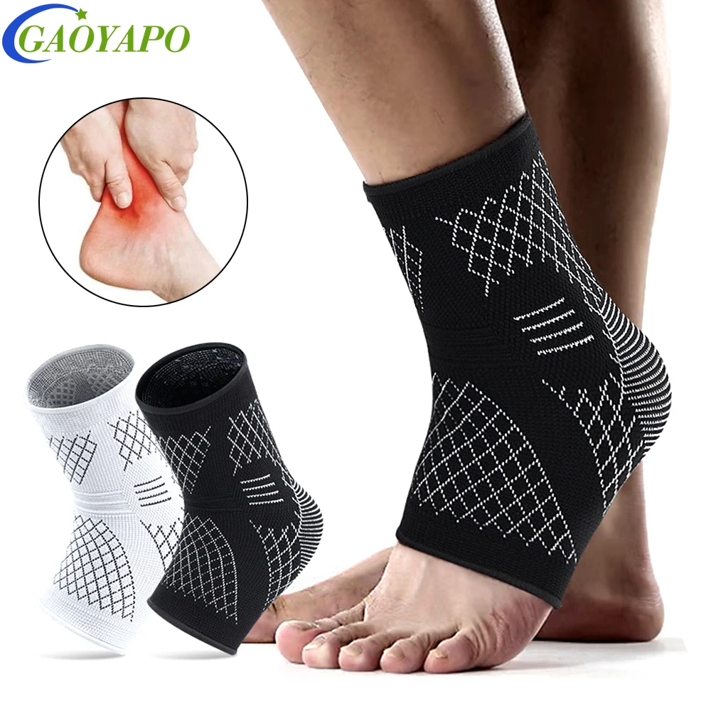 Ankle support Compression socks Ankle straps Ankle support brace 1Pcs Achilles Tendon Support Brace Plantar Fasciitis Sock Ankle Compression Sleeve for Running Tendonitis Flat Feet Relief