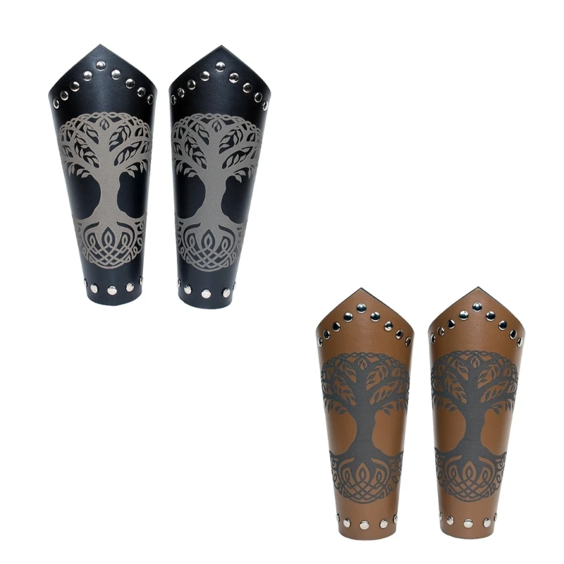 

The TreeOfLife Armband Medieval Arm Guard Adult Cosplay Costume Arm Bracers D46A
