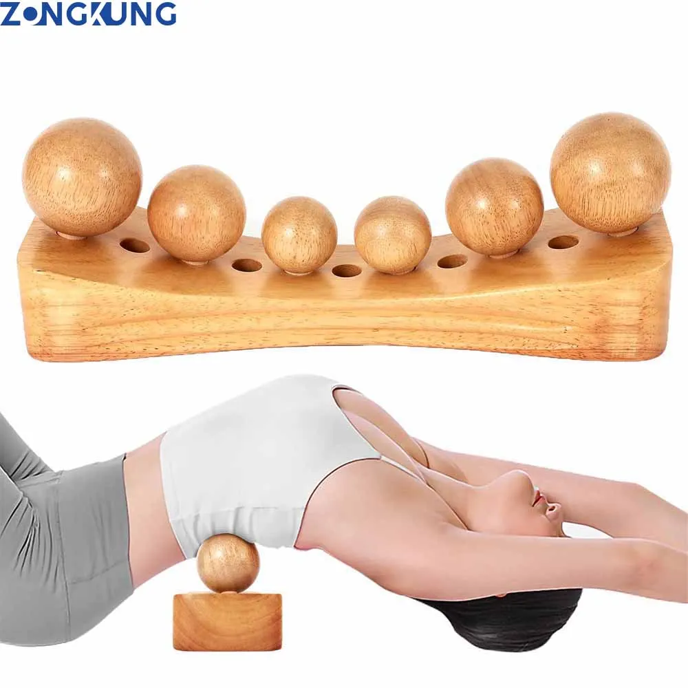

Trigger Point Physical Therapy with 6 Massage Heads Psoas Muscle Release Tool and Personal Body Massage for Release Back Bain
