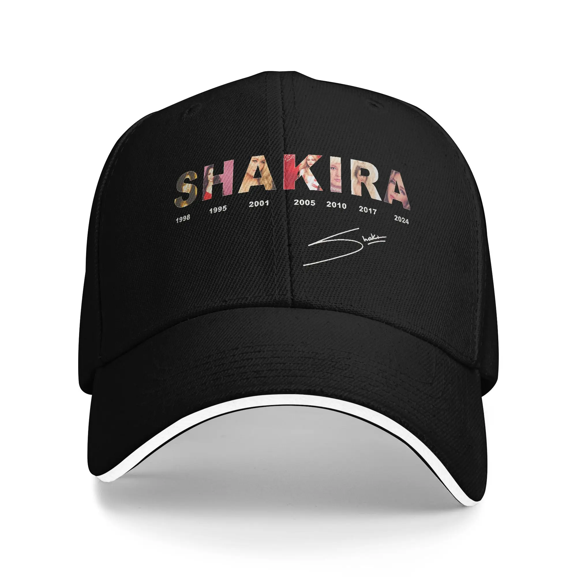 Sommerliche Freizeit-Baseballkappe Shakira Albums LAS MUJERES ya no lloran Kpop Rock Trucker-Mütze für Damen und Herren Sonnenschutz Modische Baseballkappe – Detail 1