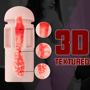 Male Automatic Masturbating Machine Tongue Oral Sex Toys Blowjob Licking Sucking Interactive Male Masturbator Sex Toys for Men 4