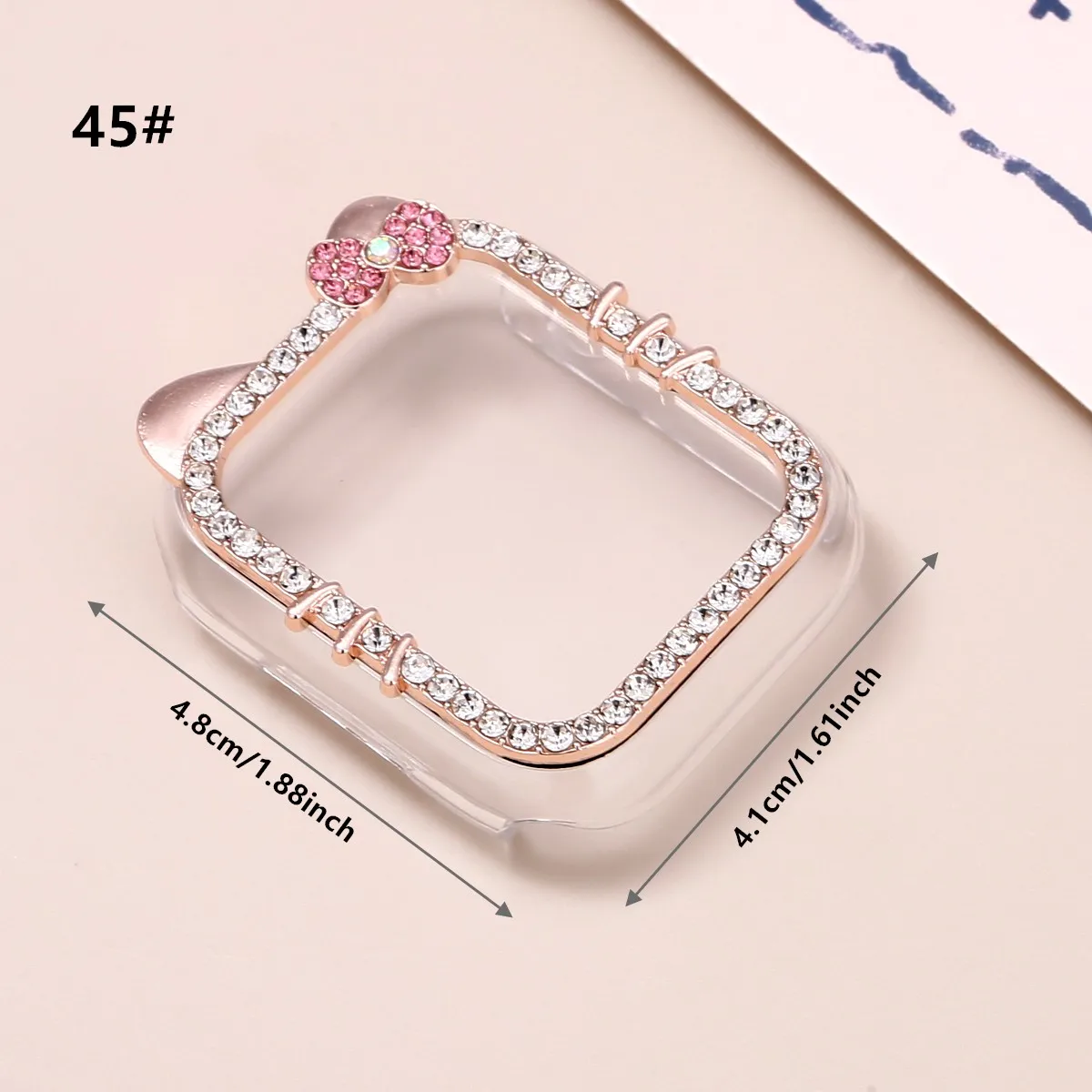 Protective Case for Apple Watch Series 9/8/7 6/5/4 SE 41mm 45mm 40mm 44mm