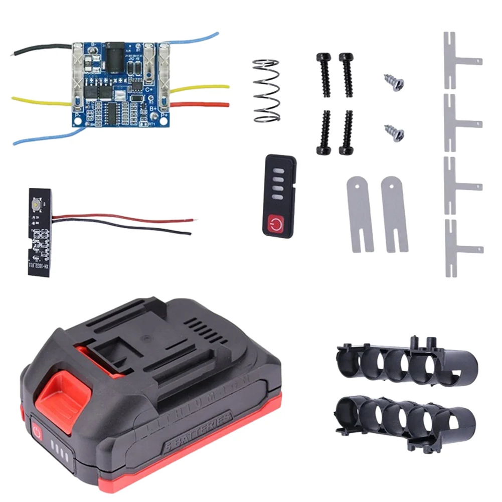 

Battery Shell 5 Cores Battery Plastic Battery Case Storage Box Charging Board For Makita Power Replacement Accessories