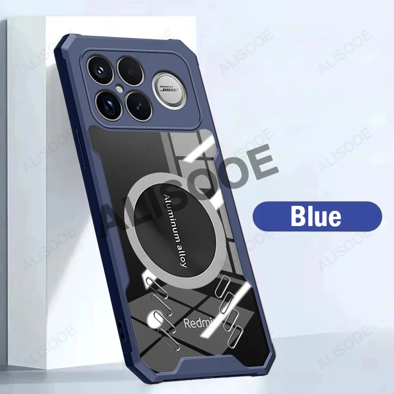 Enhanced Transparent Heat Dissipation Phone Case with Full Protection