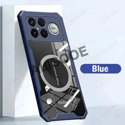 Enhanced Transparent Heat Dissipation Phone Case with Full Protection - POCO F8 Ultra (Blue)