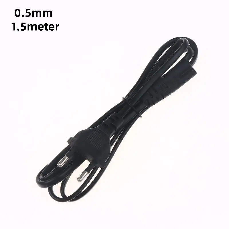 European Standard 2-Prong C7 Figure 8 Power Cable Extension Cord