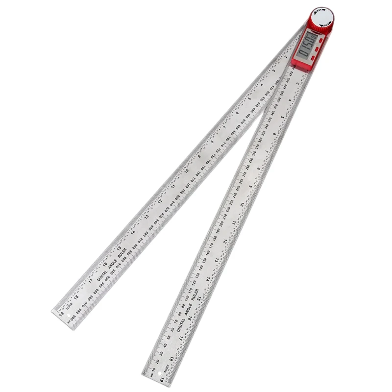 Digital Ruler Meter 0-200mm 0-300mm 0-500mm Ruler Inclinometer Electron Goniometer Protractor Finder Scale Measuring