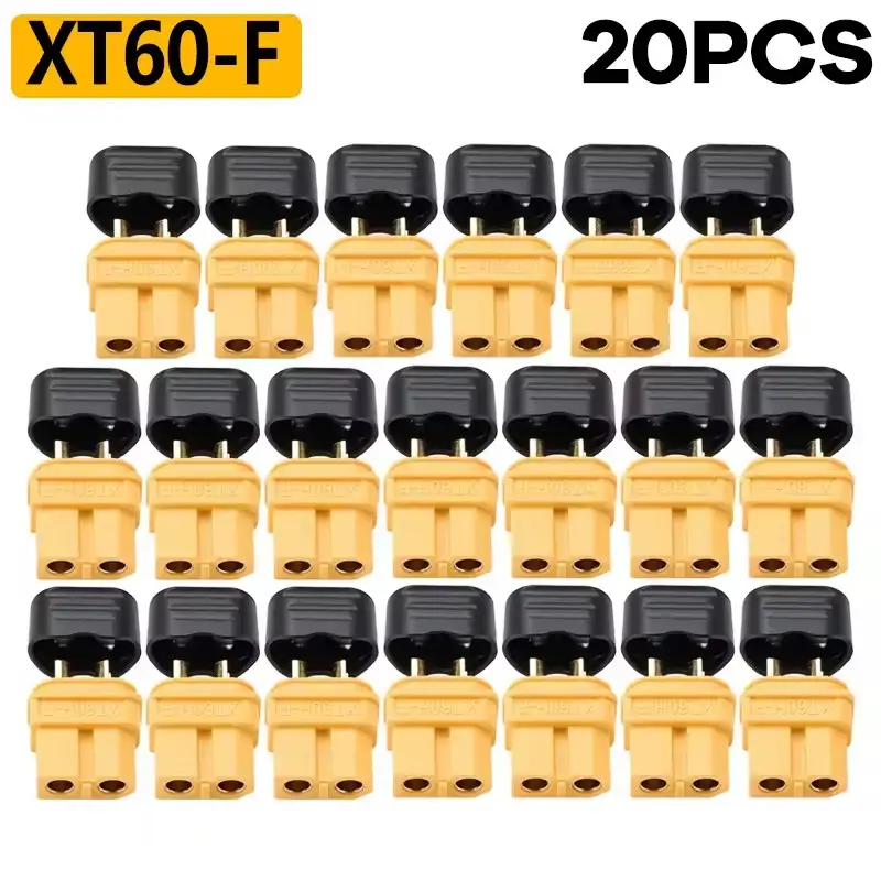 1-40PCS Male & Female Connector XT60 XT90 Plugs Wire Cable Connectors Adapter with Sheath Housing for RC Battery Car Airplane image 17