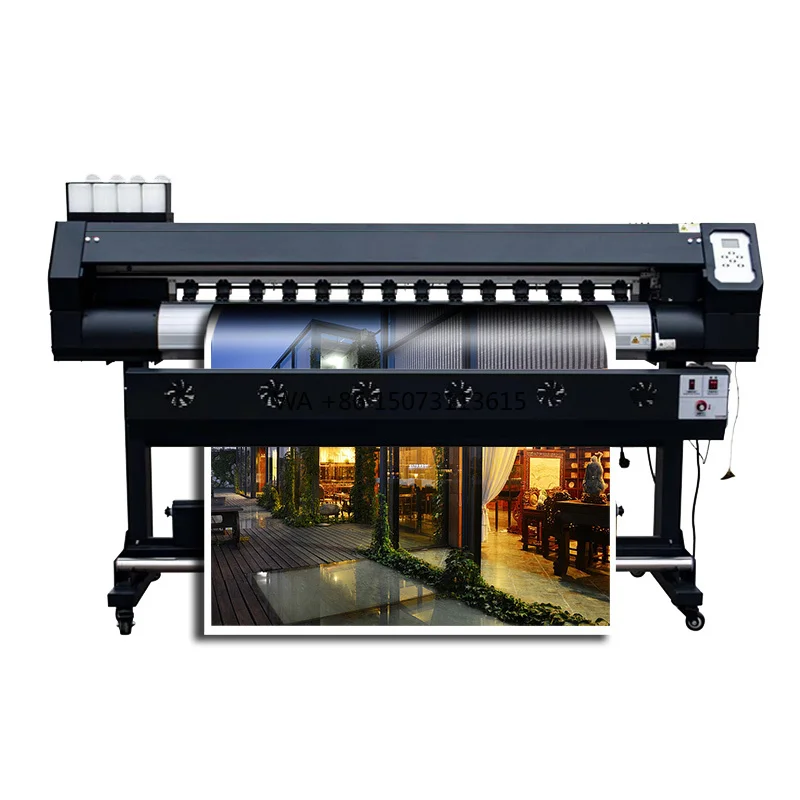 Graphics Printing Machine New Designs Wide Format Vinyl Graphic Printing Machine Large Scale Eco ...