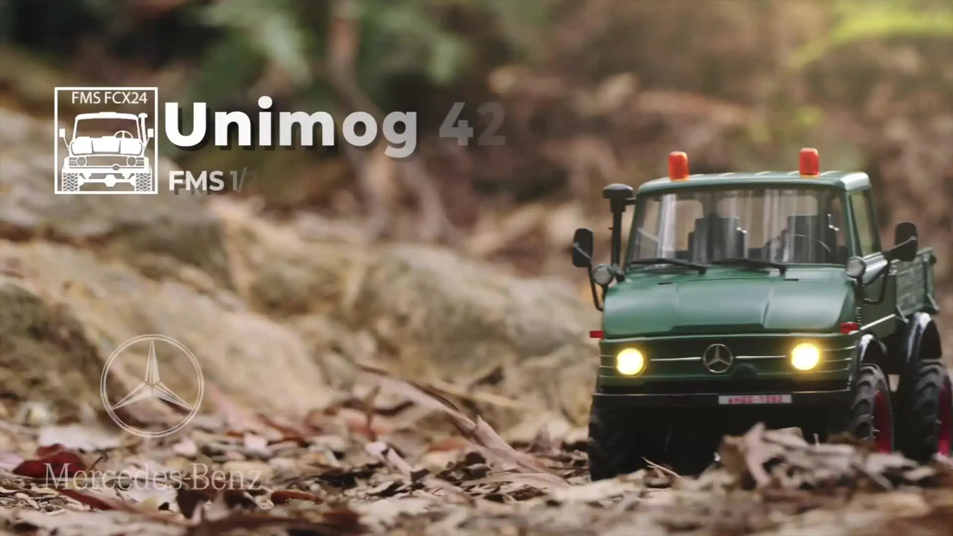 Радиоуправляемая модель грузовика Mercedes-Benz Unimog 421 FMS 1