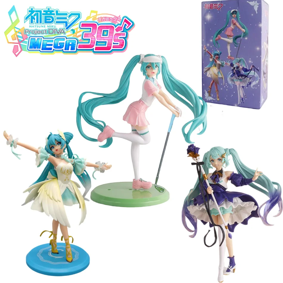 Figurine Hatsune Miku Cinnamoroll - 20cm PVC - Série Vocaloid Par FuRyu