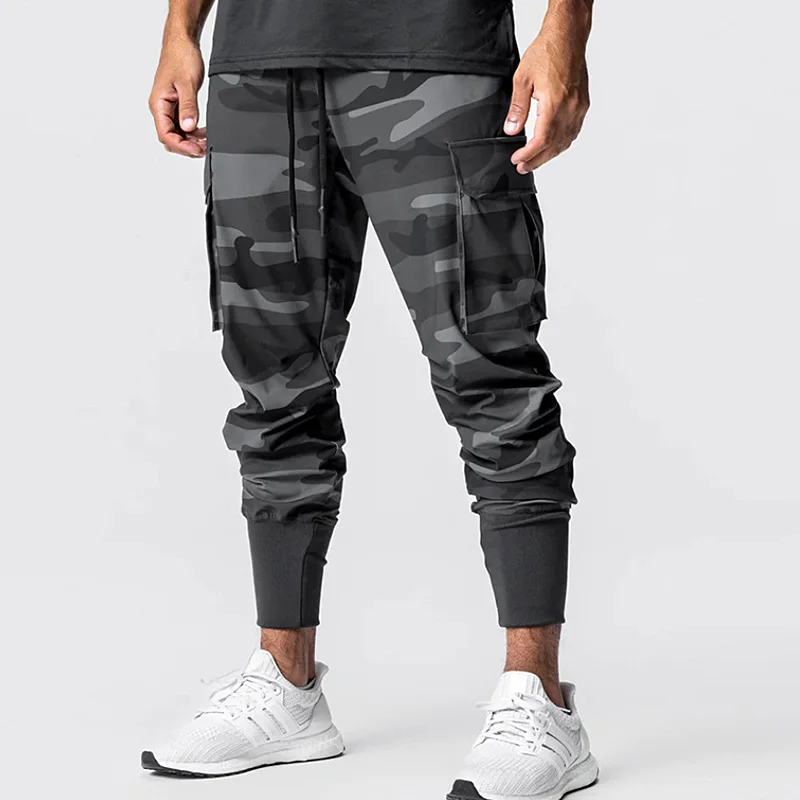 Idtswch Pantalones Deportivos Hombre Tiro Largo | 34 A 40 Pulgadas De Entrepierna | A Rayas Con Bolsillos | Algodón Suave