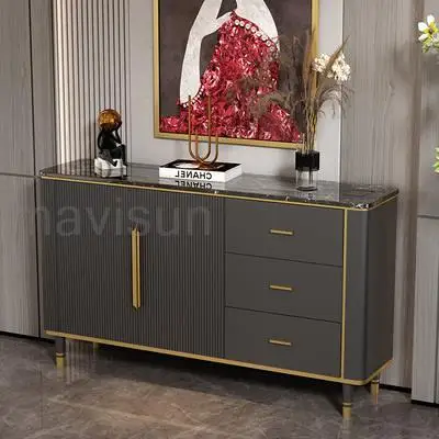 Modern Designer Trimmers Display Sideboard Showcase Home Furniture Kitchen Cabinets Living Room Wooden Storage Cabinet