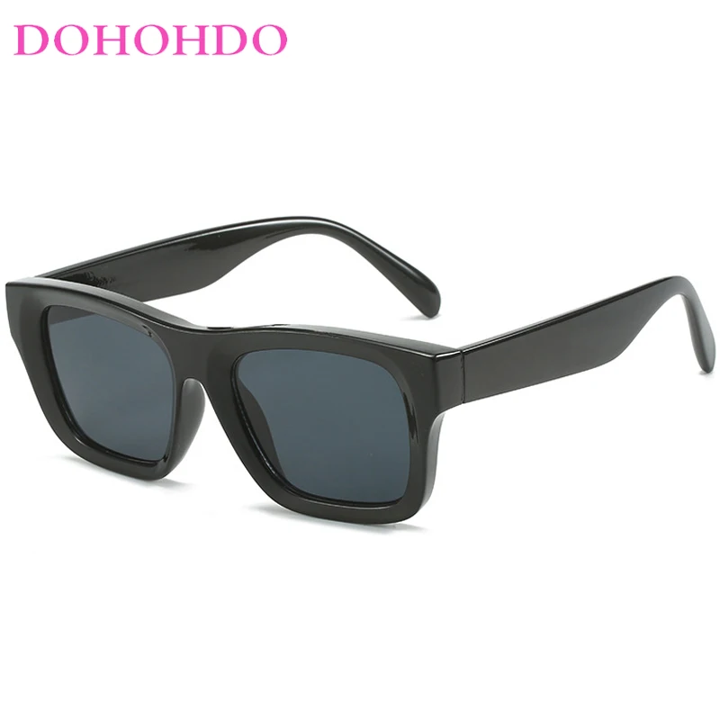 

DOHOHDO Fashion New Square Sunglasses Women 2024 Large Frame Retro Shades UV400 Trendy Men Sun Glasses Gafas de sol para mujeres