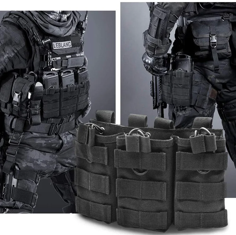 Magazine Molle Pouch 5.56 AR15 M4 Outdoor Hunting Rifle Pistol Ammo Mag Bag Airsoft Gun Accessories Torch Holster magazine pouch ammo pouch airsoft accessory molle pouch ammunition bag hand gun holster