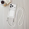 With white lanyard