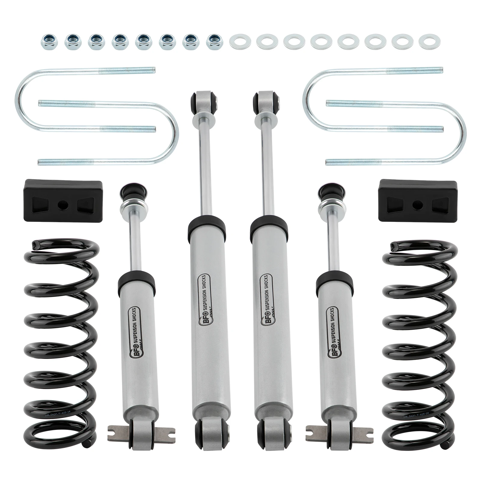 

Комплект подъема 3 "для Dodge Ram 1500 2WD 2002-2005, катушечные пружины + удары + блоки