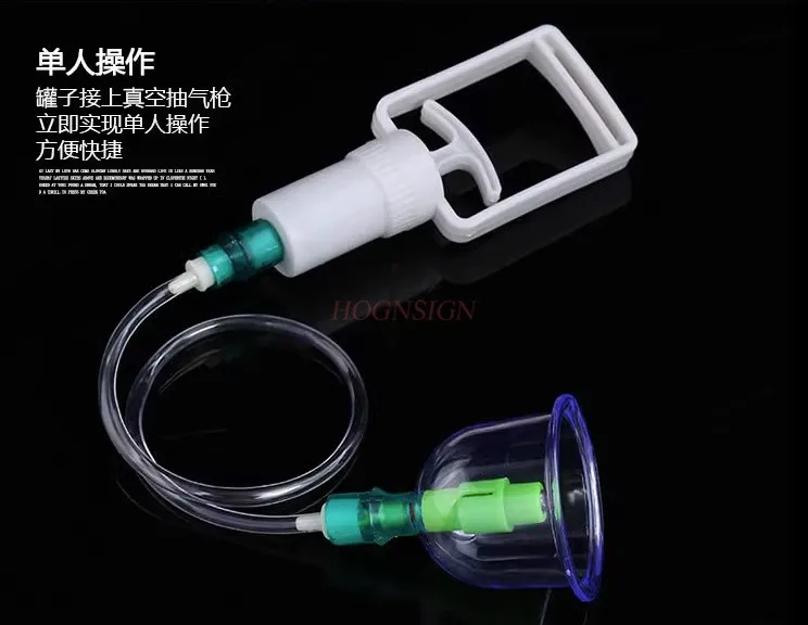 12PCS Cups Medical Vacuum Cans Cupping Cup Cellulite Suction Cup Therapy Massage Anti-cellulite Massage Cupping Therapy Kit 2