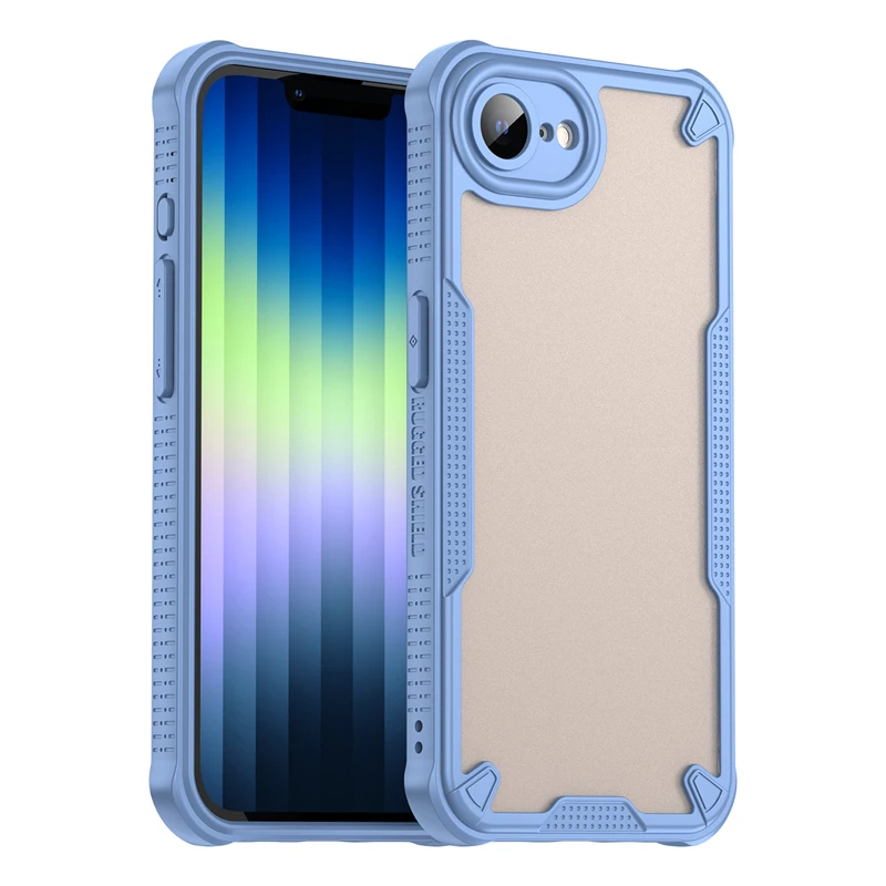 Translucent Matte Armor Skin-Friendly Full Back Case