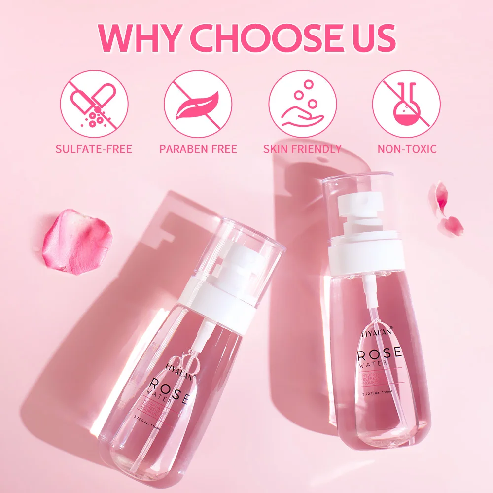 Face Toner LIYALAN Rose Water Face Toner