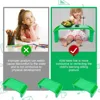 12 Pcs Kids Lap Desk Tray Bulk 19.69 * 9.84 * 7.1in Plastic Breakfast Laptop Trays with Side Pockets 5