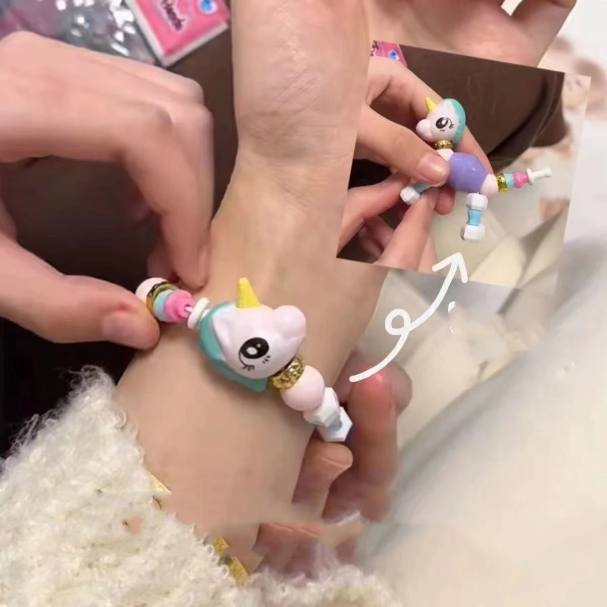 PCS DIY Magic Versatile Twist Twist Happy Funny Pop Beads