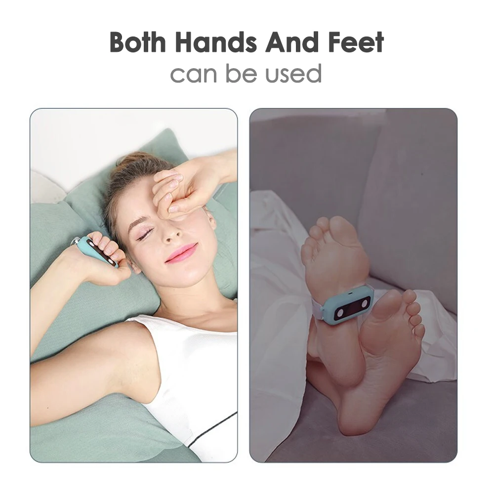 Foot Strap Sleep Aid Device Help Sleep Relieve Night Sleep Relief Pressure Instrument Device Anxiety Therapy Relax Health Care